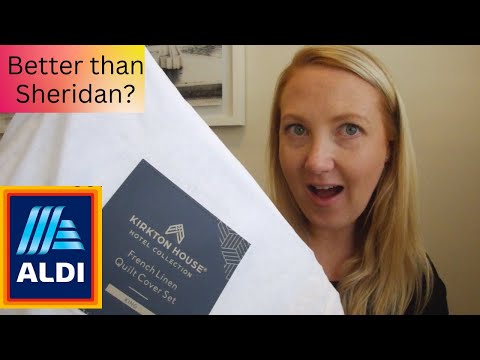 Best linen bed sheets! Aldi I Kirkton House 100% french linen sheets honest review! Worth it?