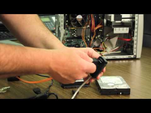 How to Use a USB 2.0 to SATA-IDE Cable : Computer Hardware Help & More