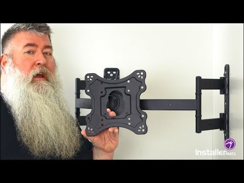 InstallerParts Episode 16 - Corner TV Wall Mount With Tilt And Swivel
