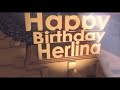 Happy Birthday Herlina
