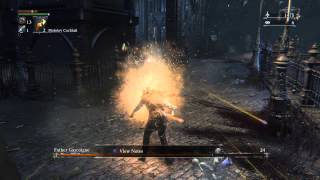 preview picture of video 'Bloodborne Boss Guide:How to beat Father Gascoigne'