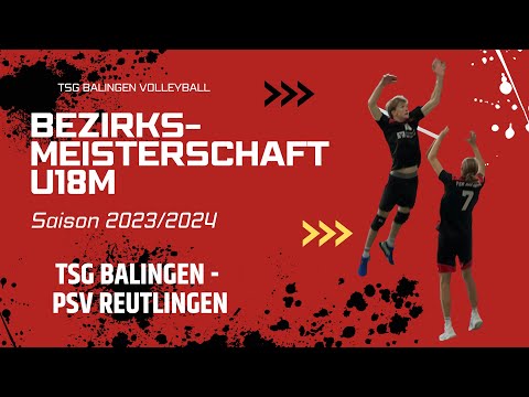 Highlightvideo Bezirksmeisterschaft 2024 U18 West - TSG Balingen : PSV Reutlingen (Spiel 2)