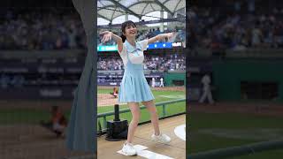子供っぽいしぐさが可愛い😊 #慈妹 つーめい #台湾チア #FubonAngels #中華職棒 #cpbl #cheerleading 新莊棒球場 2023/04/30【台湾チアTV】