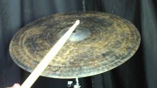 Video thumbnail for Dream 20" Dark Matter Series-Flat Earth Ride Cymbal by Philly Drums Imc