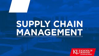 Majoring in supply chain management at the KU School of Business