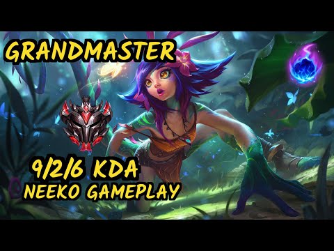 Ablazeolive (NEEKO) vs KLED - 9/2/6 KDA MID GAMEPLAY - NA Ranked GRANDMASTER