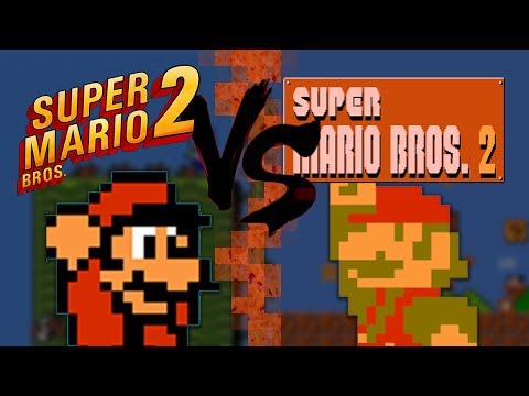 Super Mario Bros 2 vs Lost Levels | DanRock
