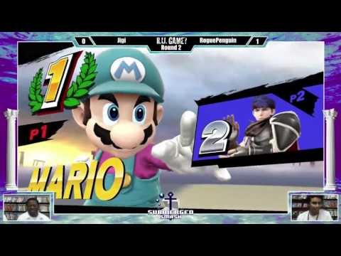 Jigi (Ike, Kirby) Vs. RoguePenguin (Mario) [WR1] - Submerged Smash Weekly #4