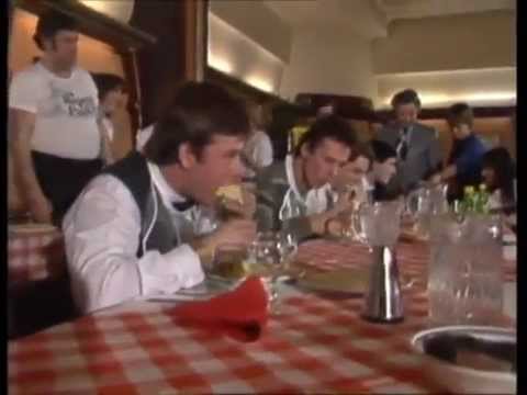 Eating Competition - Pancake eating contest - Thames news - 1984