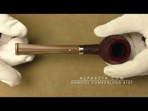 Dunhill Cumberland 4107 - pipe D673