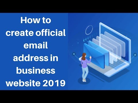 How to create official email address in business website 2019