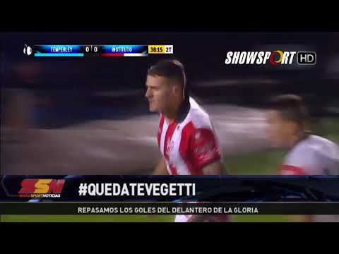 TODOS LOS GOLES DE PABLO VEGETTI EN INSTITUTO 17/04/2019