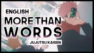 【mew】 more than words Hitsujibungaku ║ Jujutsu Kaisen Season 2 ED 2 ║ ENGLISH Cover & Lyrics