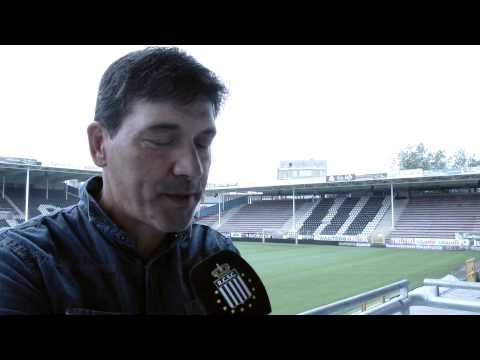 Felice Mazzu avant K.R.C. Genk - R.Charleroi S.C.