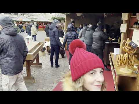 Bressanone, the beautiful center and markets.