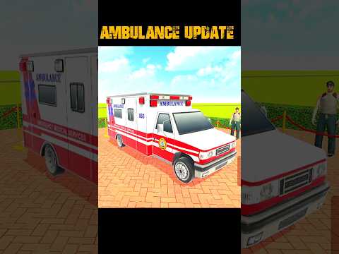 🚑 New Ambulance Update 😱 | Indian Theft Auto Simulator | Latest Vehicle Test #indiantheftauto