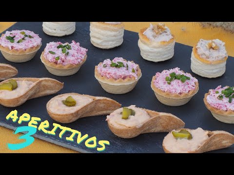 3 Cold, Easy, Fast and Cheap Canapés