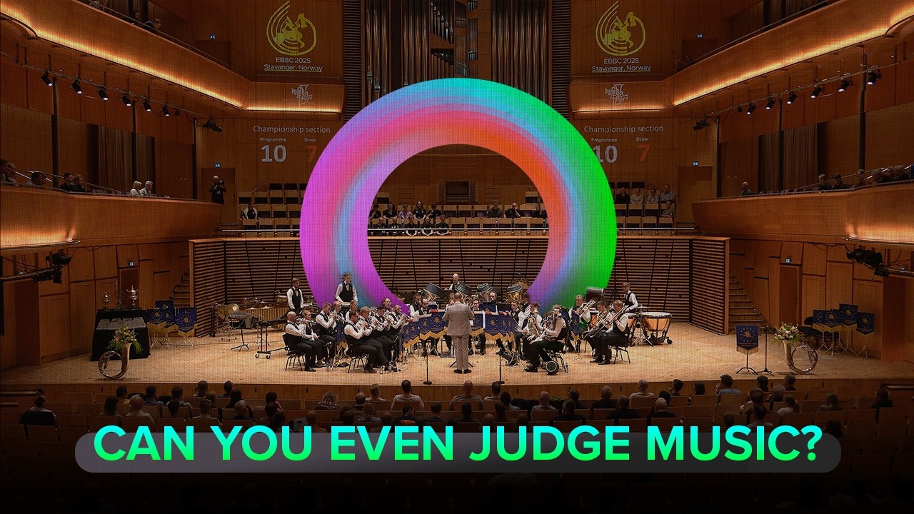 Backstage at the World's Biggest Brass Band Competition