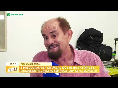 RN no Ar - 08/01/2026 - Situação preocupante dos reservatórios do Seridó e no semiárido potiguar