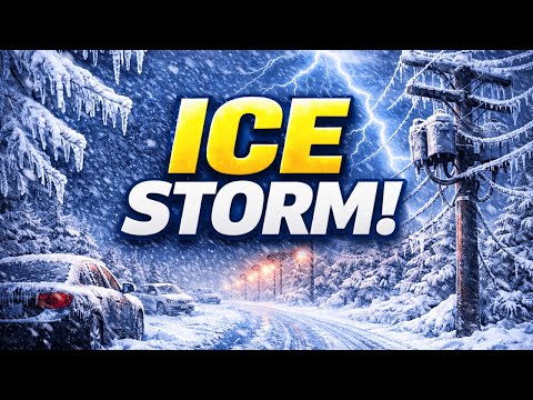 ❄️ LIVE: MAJOR ICE STORM WARNING!