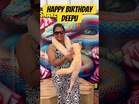 Happy Birthday Deepu ❤️🧿😁பூவுக்கு பொறந்த நாள் 😁❤️🧿 #deepasathishbirthday #sathishdeepabirthday