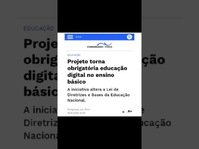 Educação Digital é Obrigatória - Projeto customizado e certificado de inclusão e educação digital, para capacitação, geração de renda e valor com o uso da internet.