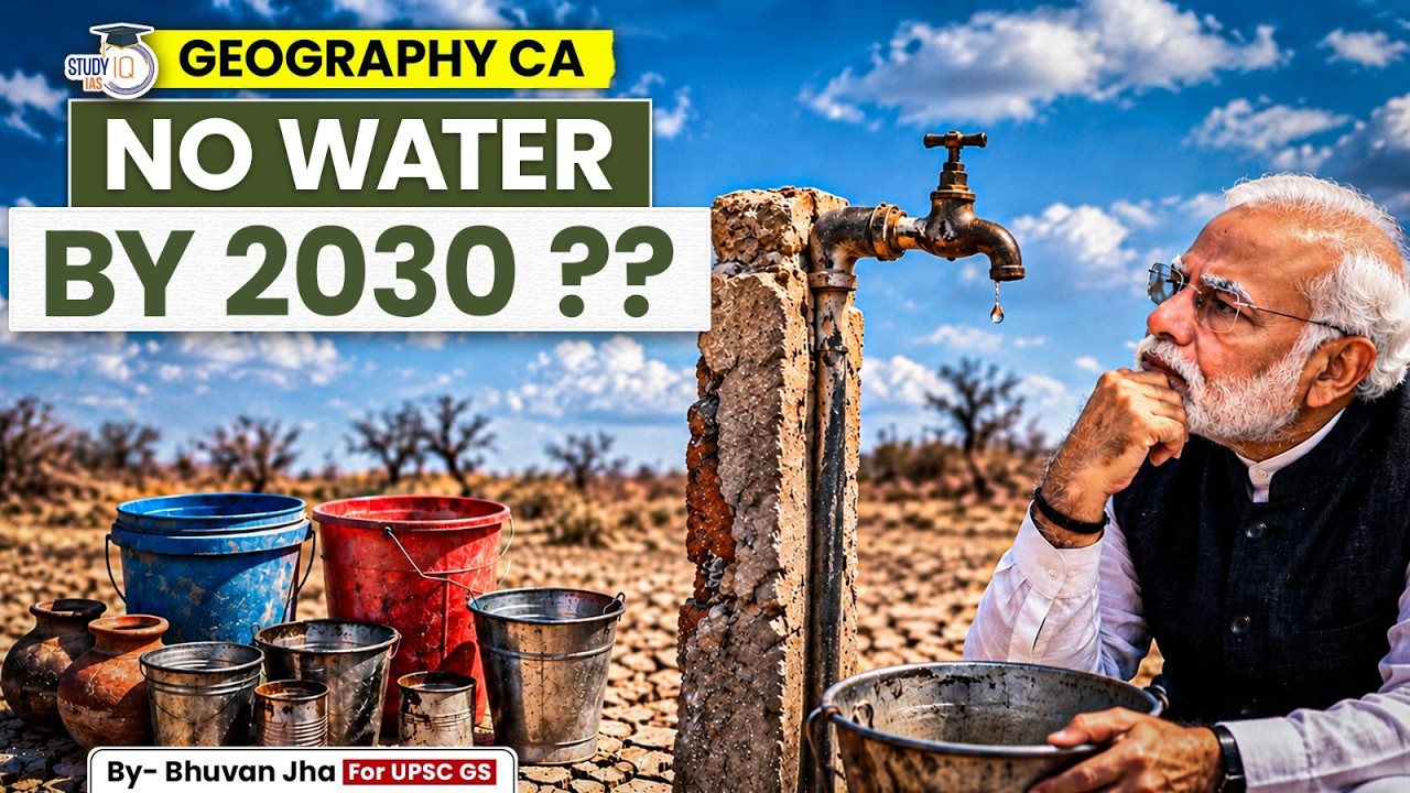 India Water Crisis Explained 2030 Reality Check Bhuvan Apoorva Jha