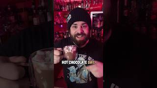 National Hot Chocolate Day 🍫☕ Let’s Spike It#HotChocolate #HomeBartender