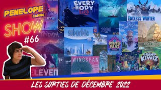 [ PENELOPE SHOW #66 ]  - Les sorties J2S du mois de décembre 2022 (et la fin de Novembre visiblemen