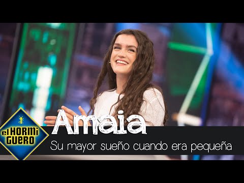 Amaia Romero confiesa su sueño inalcanzable cuando era niña: Montar en una atracción - El Hormiguero