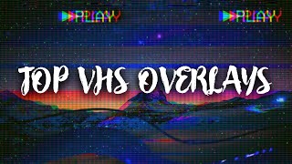 My Favourite VHS Overlays You MUST Download !!!