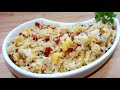 Rice With Apple And Bacon A Delicious Combination For A Hearty Meal