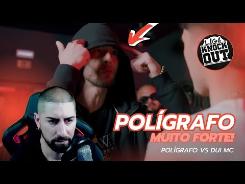 Possessivo reage a POLÍGRAFO VS DUI MC | LIGA KNOCK OUT | RESSURREIÇÃO