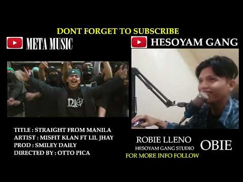 STRAIGHT FROM MANILA - MISFIT KLAN FT LIL JHAY ( VIDEO REACTION )