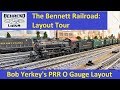 Layout Tour Bob Yerkey S O Gauge PRR Layout