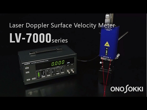 LV-7000 Series Laser Doppler Surface Velocity Meter