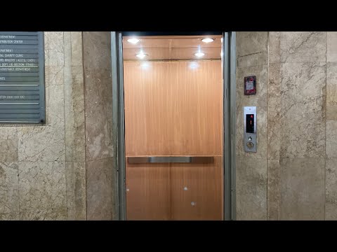 Grotty Otis Spec 90 (Buttons modded) lift at Queensway building in Makati, Philippines