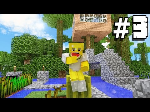 CASA SULL'ALBERO E TROVO DIAMANTI #3 - MINECRAFT GAMEPLAY ITA