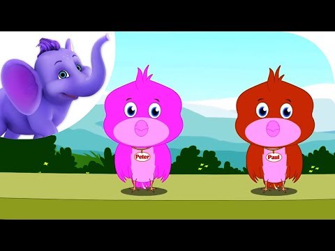 Two Little Dicky Birds - Nursery Rhyme with Karaoke