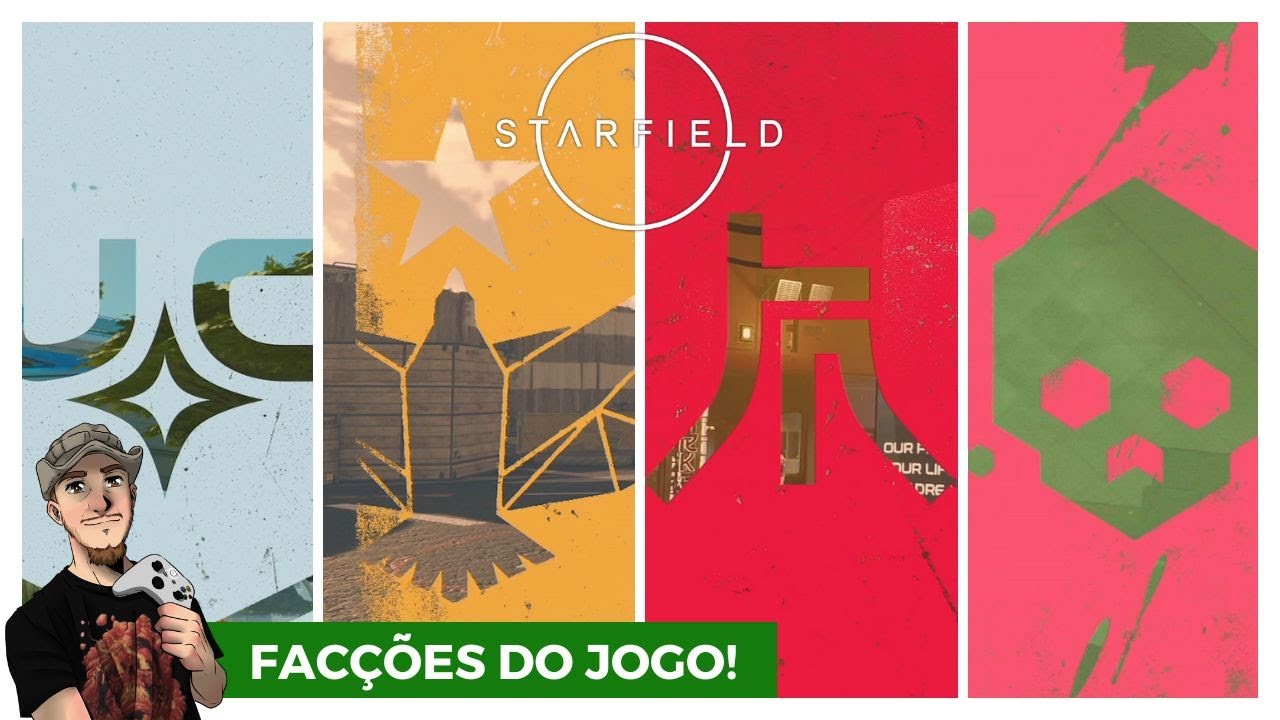 STARFIELD: FACÇÕES! Qual Facção Escolher e Quais MISSÕES Fazer no Jogo?! #starfield #xbox #gamepass