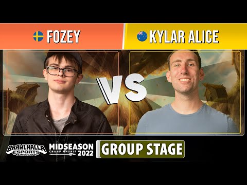 Fozey VS Kylar Alice - Groups - Midseason Championship 2022 - Singles