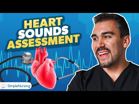 Heart Sounds Health Assessment DEMO | Nursing Student Assessment EASY