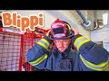 Blippi Visits a Firetruck Station | Blippi Visits | Learn about Vehicles for Kids | Videos for Kids