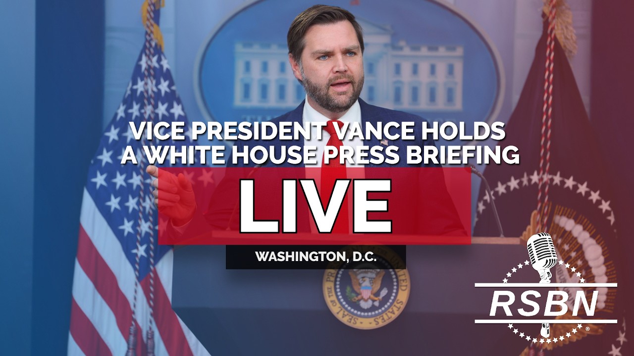 LIVE: Vice President JD Vance Holds a White House Press Briefing - 05/19/26