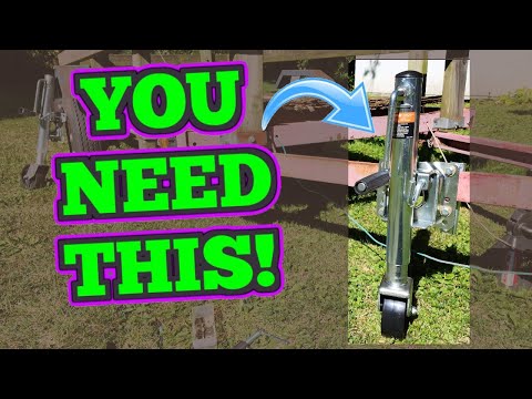 The Right Way To Install A Trailer Jack (VEVOR 1,000 Capacity Jack)
