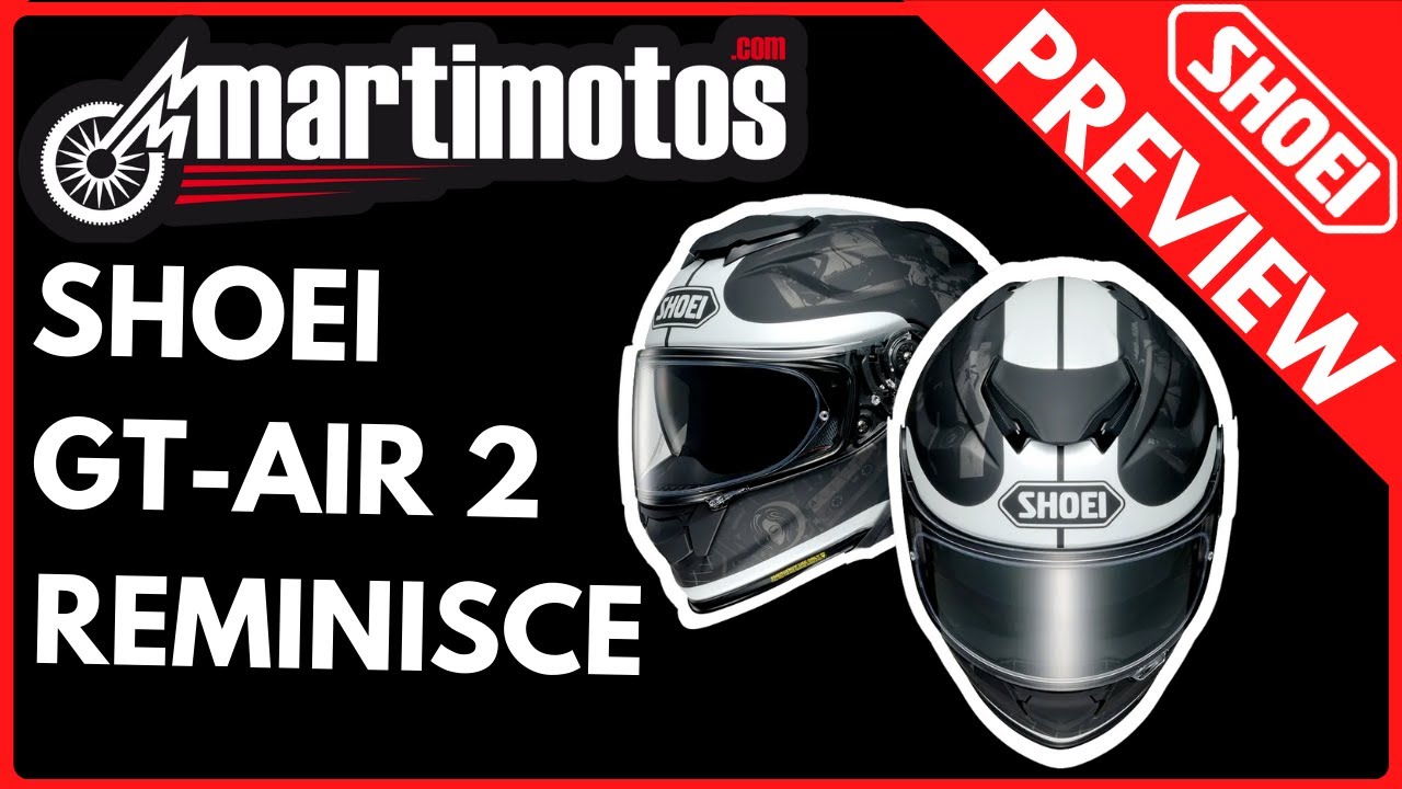 PREVIEW // 🔥 SHOEI GT-AIR 2 REMINISCE
