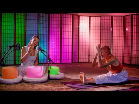 30 Min Yin Yoga & Crystal Bowl Healing Class with Mei-lan | The Divine Connection Series