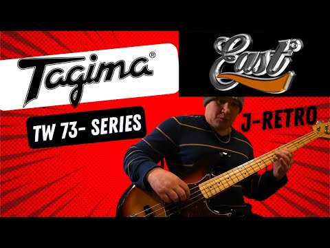 Tagima TW 73 With John East J-Retro Preamp- Demo & Sounds
