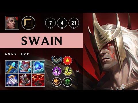 Swain Top vs Jayce - VN Challenger Patch 25.04