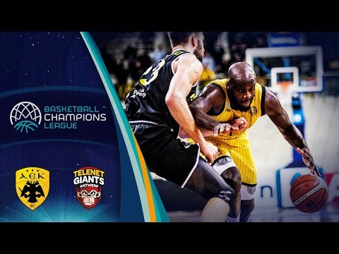 AEK v Telenet Giants Antwerp - Full Game - Basketball Champions League 2018-19